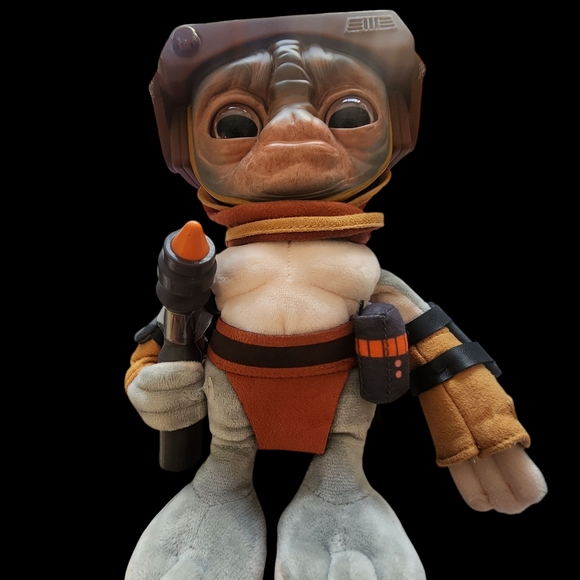 Disney Star Wars BABU FRIK Talking Plush 9" Mattel Rise Of Skywalker WORKS! - Picture 1 of 4